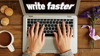 MUSIC TO WRITE FASTER amp BETTER ✏️  Click play relax and get those creative juices flowing [upl. by Gussie]