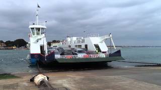 Sandbanks Poole to Studland Chain Ferry [upl. by Whang]