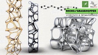 Grasshopper Tutorial Voronoi amp Weaverbird [upl. by Eidok]