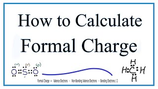 Formal Charges Calculating Formal Charge [upl. by Maris611]