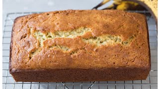 Easy Banana Bread recipe [upl. by Arahsit]