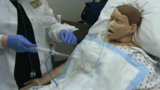 Nasogastric tube insertion irrigation removal [upl. by Nhguahs]