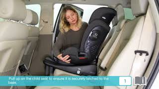 BuggyBaby  Joie Stages Isofix 012 Car Seat  Installation Video [upl. by Miran845]