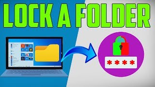 How To Lock A Folder With Password in Windows 10 [upl. by Neomah899]