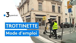 Trottinette électrique mode demploi [upl. by Acihsay960]