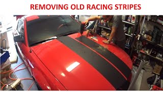 My Experience Removing Old Racing Stripe Decals [upl. by Yrred]