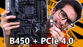 Enabling PCIe 40 on a B450 Motherboard [upl. by Kinch61]