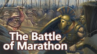 The Battle of Marathon Athens vs Persia Ancient History 06 See U in History [upl. by Olinad]