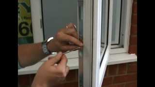 Maintenance of a Double glazed PVC window [upl. by Adnohsirk]