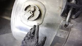 2 Minute Tuesday How To Polish an Aluminum Semi Fuel Tank [upl. by Yelnet539]