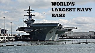 Worlds Largest Navy Base  Naval Ship Tour [upl. by Rebeca]