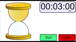 3 Minutes Sand Timer [upl. by Yelrebmyk]