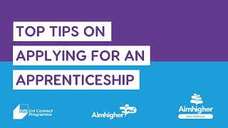 Top Tips on Applying for an Apprenticeship [upl. by Aidnyl]