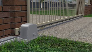 Preparing a sliding gate for installing a motor [upl. by Vina]