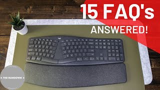 Logitech ERGO K860  Keyboard FAQs [upl. by Ettevol750]