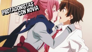 ANIMES DONDE EL CHICO MALO😈 SE ENAMORA DE LA CHICA BUENA😇  TOP 10 [upl. by Leirol]