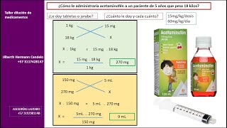 Regla de tres para la administración de medicamentos [upl. by Daniela]