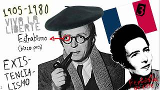 EXISTENCIALISMO  JEAN PAUL SARTRE [upl. by Quinton]