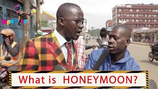 What is honeymoon Teacher Mpamire on the street  Latest African Comedy july 2020 [upl. by Ajnot435]