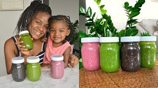 4 Smoothies I drink each week  Easy amp Raw Vegan recipes [upl. by Omer]