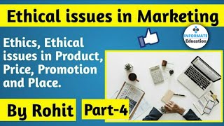 Ethics in Marketing  Ethical issues in marketing [upl. by Ecitnirp]