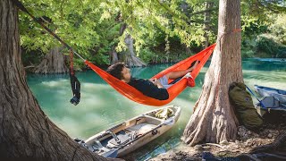 Kayak Camping Texas  3 Day Guadalupe River Wilderness [upl. by Mar]