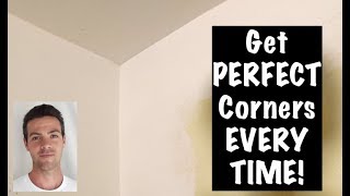 THE SECRET TO PERFECT INSIDE CORNERS 3way corners [upl. by Ebeneser566]