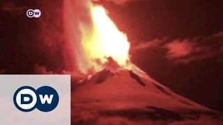 Villarica volcano erupts  Journal [upl. by Sualokin352]