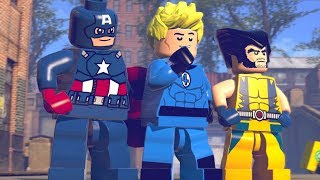 LEGO Marvel Super Heroes Walkthrough Part 7  Destroyer Boss Fight [upl. by Guria]