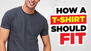 How A TShirt SHOULD Properly Fit In 5 Minutes [upl. by Eillac]