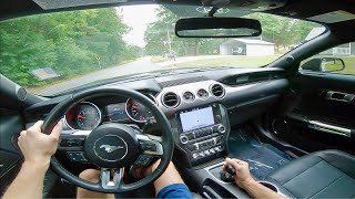 Ford Mustang GT Premium w 6 Speed Manual and Performance Pack POV ASMR [upl. by Bellew]