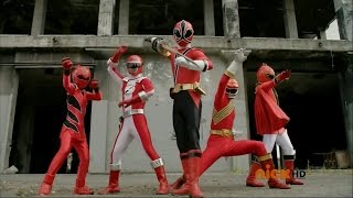 Power Rangers Super Megaforce  Legendary Red Ranger Mode  Power Rangers Official [upl. by Asirap743]