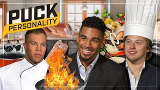 NHL stars share their best food cooking tips [upl. by Zingale]