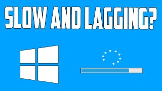 How To Fix Windows 10 LaggingSlow Problem Quick Fix [upl. by Adnole]