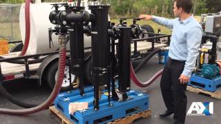 High Capacity Mobile Fuel Polishing System by AXI HC150 [upl. by Arabel]