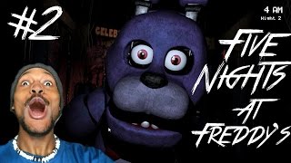 Five Nights At Freddys  Walkthrough 2 NIGHT TWO IMPOSSIBRU [upl. by Innig911]