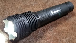 Harbor Freights Brightest Flashlight Yet Quantum 1500 Lumen Zoom Review [upl. by Berkeley]