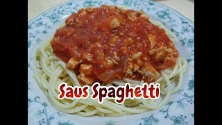 CARA MEMBUAT SAUS SPAGHETTI SENDIRI DIRUMAH [upl. by Aitnauq423]