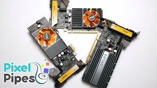 PCI versus PCI Express 1x and 16x ft GT 520 [upl. by Bryna]