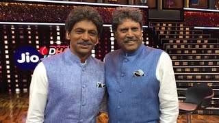 Sunil Grover mimicking kapil dev infront of kapil dev [upl. by Purse]