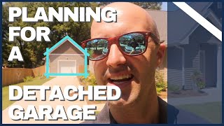 5 Planning Tips to Build A Detached Garage [upl. by Nnalorac]