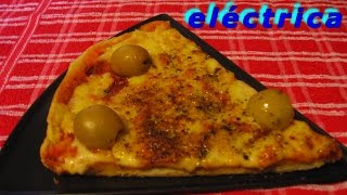 Pizza en sartén eléctrica [upl. by Boelter]