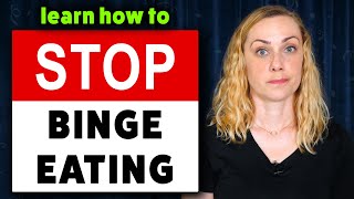 How To Stop Binge Eating [upl. by Samau]