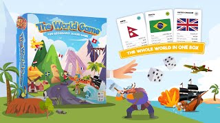 The World Game  Best Geography Board Game 🌎  Fun and educational [upl. by Annor]