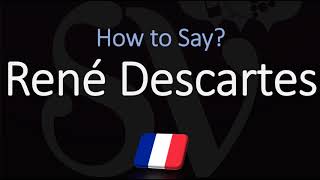 How to Pronounce René Descartes CORRECTLY French amp English Pronunciation [upl. by March872]