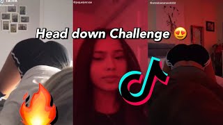 Head down show back challenge tiktok compilation [upl. by Jada]