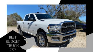 RAM 2500 TRADESMAN 64 HEMI 4X4 DETAILED REVIEW INSANE [upl. by Yemac]