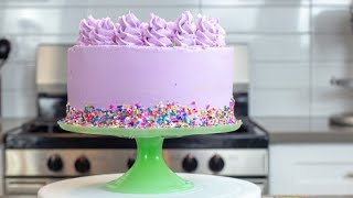 Cake Decorating for Beginners  How to Frost a Cake [upl. by Mckeon]