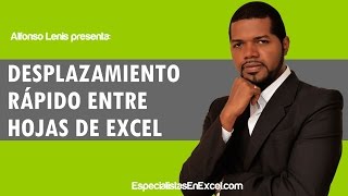 Capsulas de Excel Desplazamiento rápido entre hojas de Excel [upl. by Annawt]